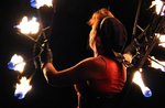 Street Show with aerobatics and fire in Gallium-24 August 2018