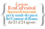 CUCU itinerant Shows in the FESTIVAL del Comune di Roana, 21-24 August