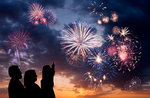 Ferragosto fireworks show in Enego - 15 August 2022