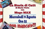 Spettacolo per bambini "La Storia di Catit" con il Mago Max a Roana - 9 agosto 2017