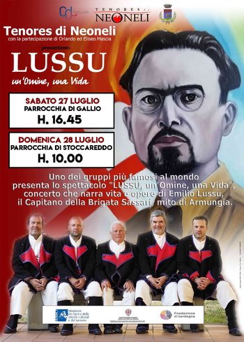 Spettacolo su Lussu a Gallio Spettacolo su Lussu a Gallio