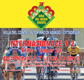 28° Giro del Medio Brenta 2013. Internazionale Elite-Under 23