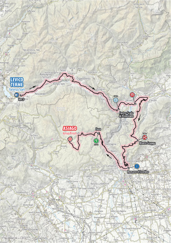 8 Tappa Giro Italia U23 fino ad Asiago