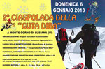 2°a Ciaspolada della Guta Diba Gruppo marciatori Lusiandando, 6 gennaio 2013