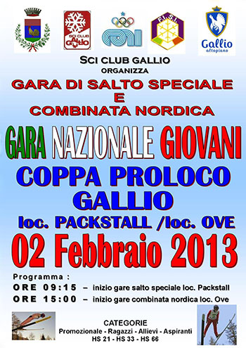 Gara di salto a Gallio