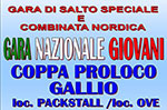 Gara nazionale giovanile di Salto e Combinata Nordica a Gallio 2 febbraio 2013