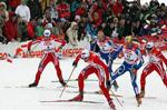 Brown Cup From Sasso, cross-country Race, Asiago January 18, 2015