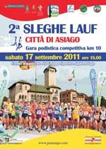 II Sleghe Lauf Stadt Asiago wettbewerbsf&auml;higen Laufen 10KM samstag, 17