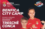 Benfica City Camp für Jungen und Mädchen im Alter von 6 bis 16 Jahren in Treschè Conca - vom 4. bis 8. Juli 2022