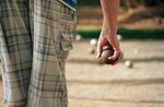 Bowls competition at the bowling of Camporovere di Roana, Asiago plateau-July 7, 2017