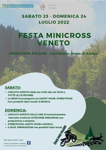 Festa minicross veneto 2022