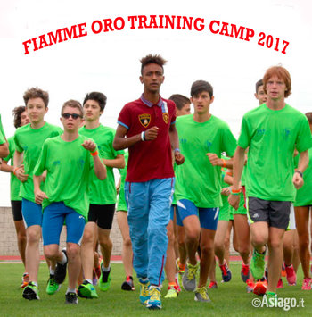 Golden flames Training Camp-summer camp in athletics at Asiago-31 July to August 2017 From 5