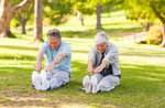 Gentle exercise for seniors at Camporovere, July 29, 2016, Asiago plateau