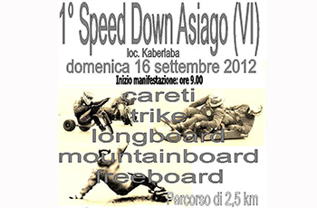 Speed down ad Asiago