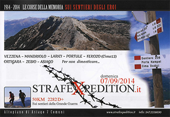 1ª Strafexpedition Altopiano di Asiago 7 Comuni 2014