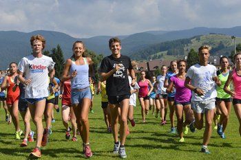 Golden flames Training Camp-summer camp in athletics at Asiago-From 30 July to 4 August 2018