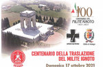 Ceremony for the centenary of the translation of the Unknown Soldier - Asiago, 17 October 2021