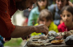 Prähistorische Demonstrations- und geführte Besichtigung im Tierheim D am Asiago Plateau-3 September 2017