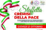 Staffetta Cremisi della Pace per il centenario del Milite Ignoto ad Asiago - 21 ottobre 2021