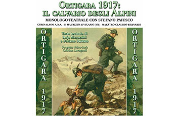 Teatro "Ortigara 1917: il Calvario degli Alpini" Stefano Paiusco Asiago