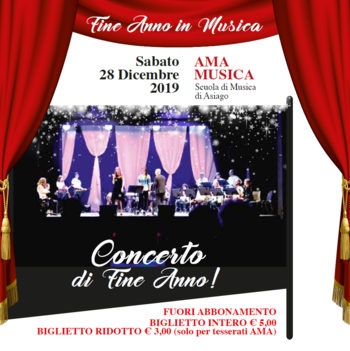 Concerto di fine anno Ama musica ad Asiago