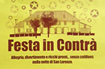Associazione Rispaar con lo spettacolo FESTA IN CONTRA a Asiago il 10 agosto