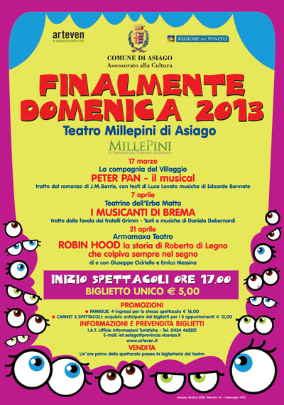 Locandina Finalmente Domenica 2013