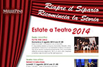 SUMMER Theatre at the TEATRO di Asiago, 2014 Millepini 3-August 21