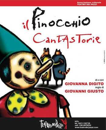 Spettacolo Teatrale Pinocchio - Compagnia Teatro dei Pazzi