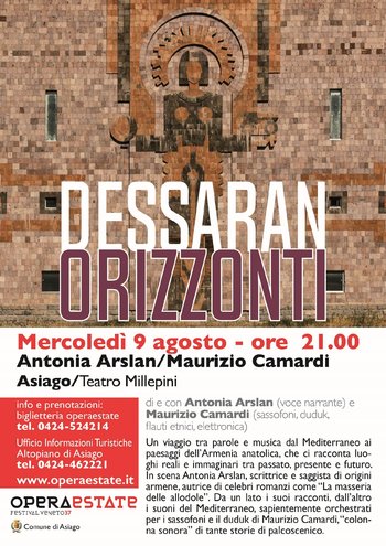 OperaEstate 2017 ad Asiago con Dessaran-Orizzonti OperaEstate 2017 ad Asiago con Dessaran-Orizzonti