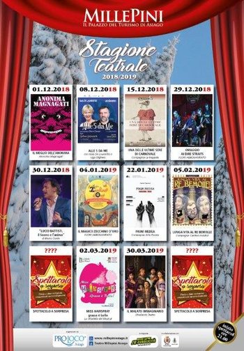 rassegna teatro Millepini Asiago 2018/2019 rassegna teatro Millepini Asiago 2018/2019