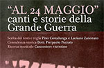 Teatro AL 24 MAGGIO CANTI E STORIE DELLA GRANDE GUERRA con P. Costalunga, 07/08