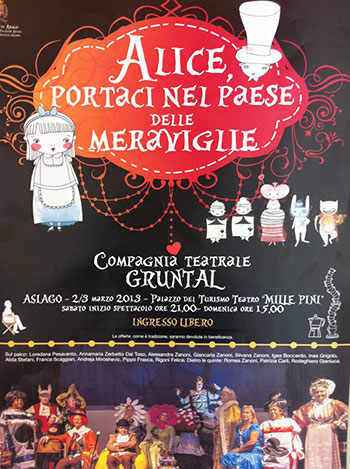 Spettacolo teatrale dei Gruntal Asiago