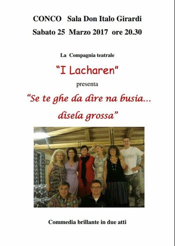 spettacolo teatrale a Conco con i Lacharen