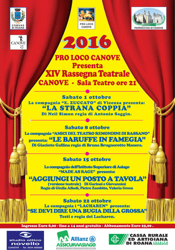 teatro canove ottobre 2016