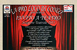 Autumn season invitation to theater, Conco, "Don Italo Garcia"