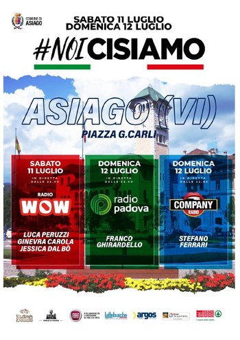 Diretta radio da Asiago Noi ci siamo