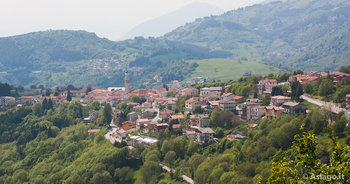 Vista panoramica del Comune di Conco