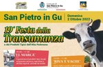 19th Festival of Transhumance and Typical Products of Alta Padovana - 2 October 2022