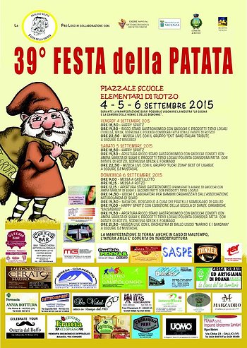 Festa della Patata 2015 Rotzo Altopiano di Asiago