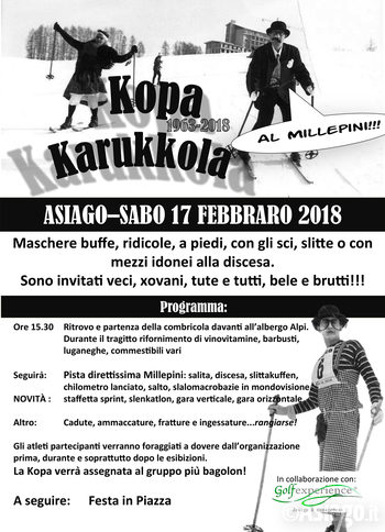 Kopa karukkola 2018 ad Asiago