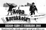 KOPA KARUKKOLA - Tradizionale gara di Carnevale sulla neve ad Asiago - 17 febbraio 2018