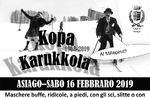 KOPA KARUKKOLA-traditional Carnival in the snow at Asiago-16 February 2019