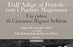 Dall'Adige to Magonara with the shepherds Portule al Museo di Foza on 21 Sept.