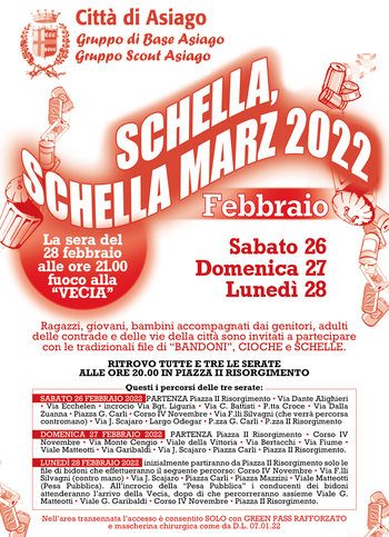 Schella Marz 2022 Asiago