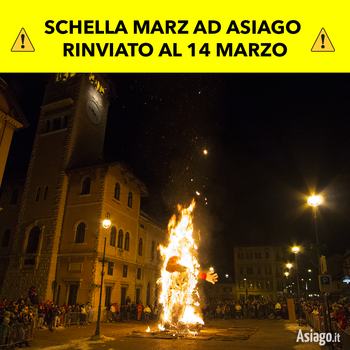 Schella marzo rinviato 14 marzo 2020