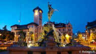 Fontana del Fauno Piazza Carli Asiago