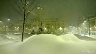 Piazza Carli Asiago Innevata