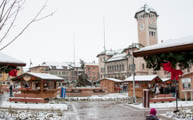 Snow Asiago Square Christmas markets