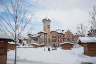 Piazza Mercatini Natale Neve